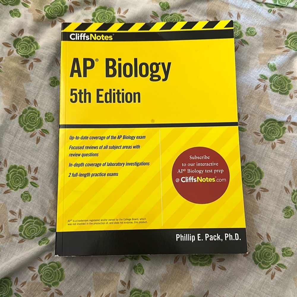 AP Biology CliffsNotes 5th edition